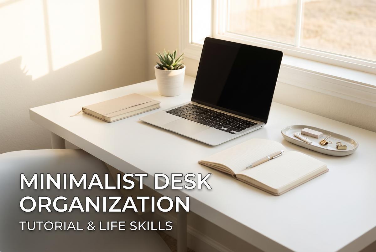 51吃瓜视频演示 - 极简桌面收纳指南生活技能视频